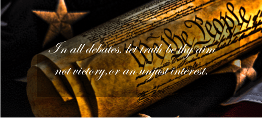 Let truth be your aim, not victory...